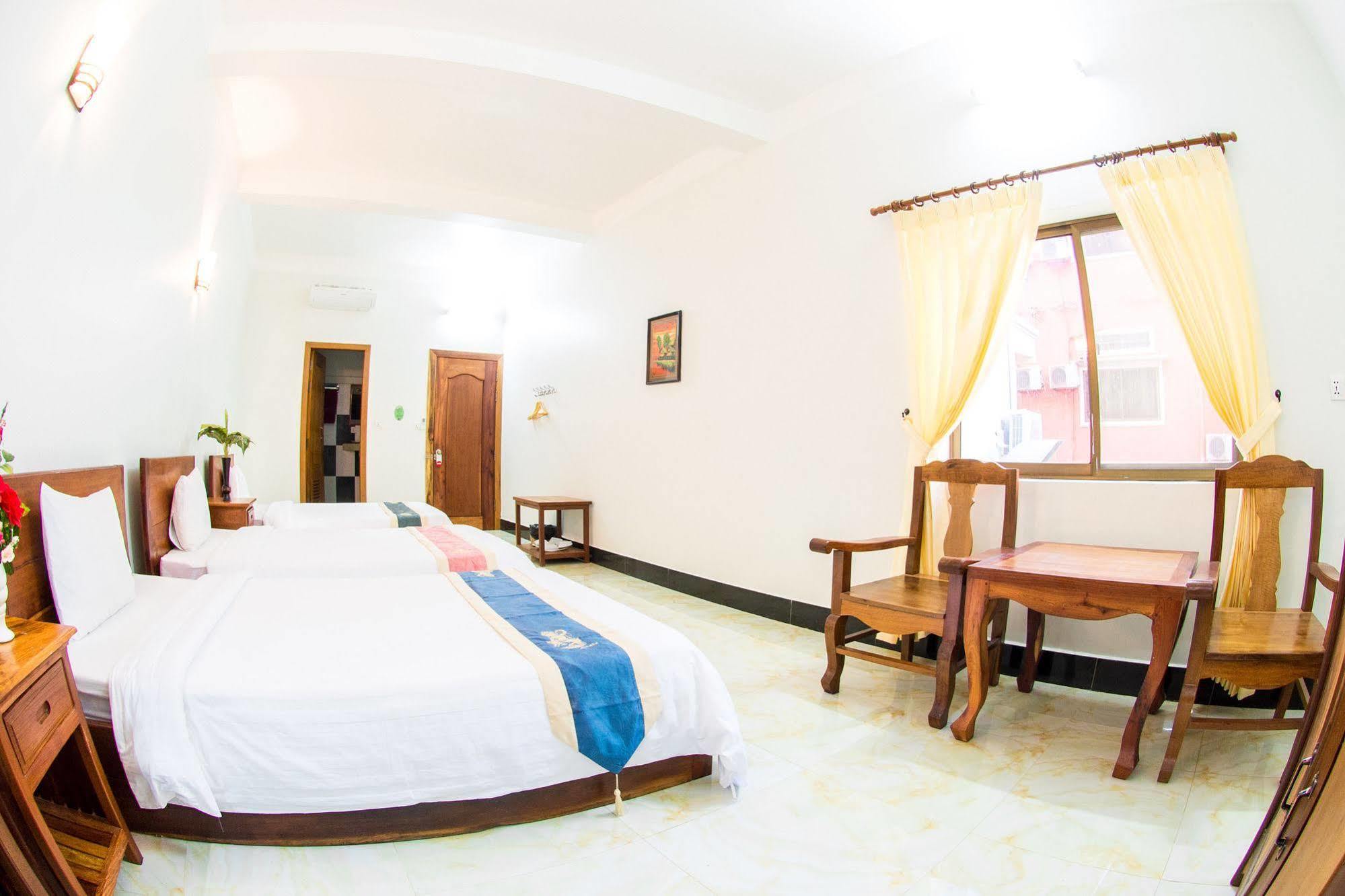 Angkor Udom Guesthouse Ciudad de Siem Riep Exterior foto