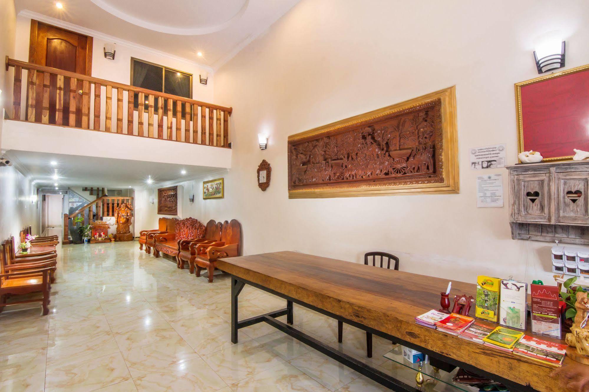 Angkor Udom Guesthouse Ciudad de Siem Riep Exterior foto